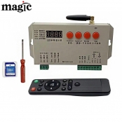 T-1000S LCD Display 2048 PIXEL RGB sync 2811 TTL DMX SPI programmable LEDEdit magic Digital Addressable SD Card LED controller